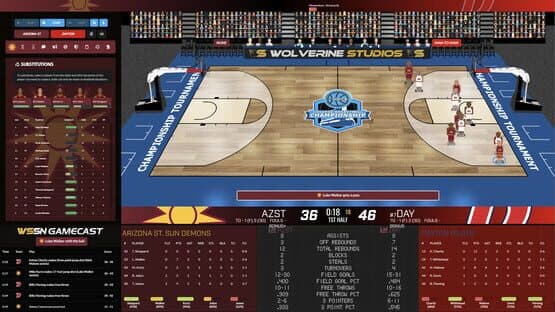Draft Day Sports: College Basketball 2024 — screenshot 1