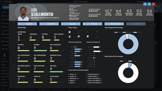 Draft Day Sports: College Basketball 2024 — screenshot 3