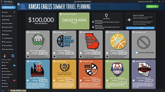 Draft Day Sports: College Basketball 2024 — screenshot 5