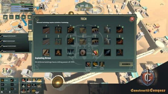 Construct&Conquer: The Levant in the 12th Century — screenshot 4