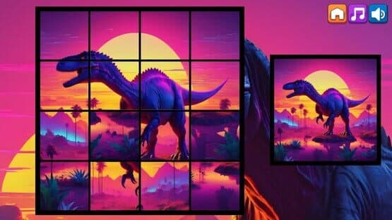 OG Puzzlers: Synthwave Dinosaurs — screenshot 5