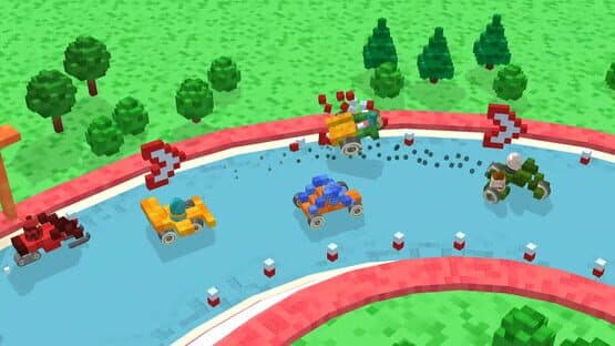 Pixel Car Racing: Blocky Crash — screenshot 4