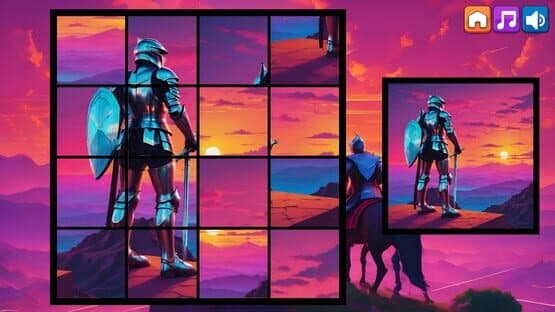 OG Puzzlers: Synthwave Knights — screenshot 2