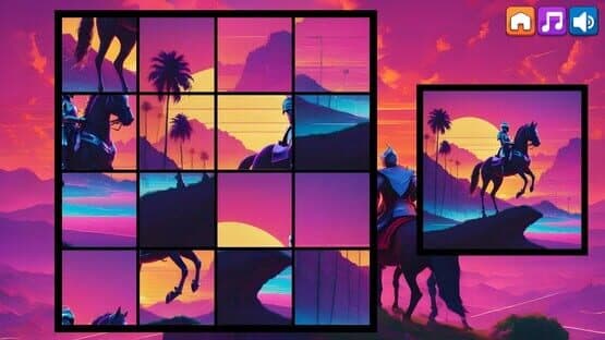 OG Puzzlers: Synthwave Knights — screenshot 3