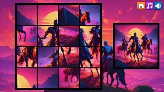 OG Puzzlers: Synthwave Knights — screenshot 4