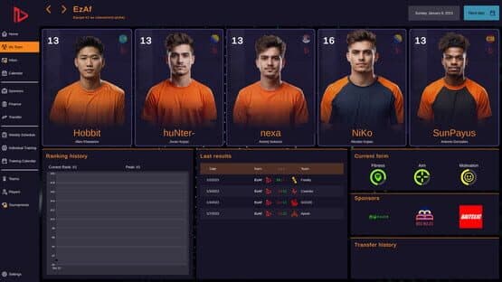 FPS Pro Team Manager — screenshot 2