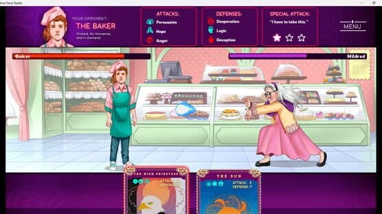 Mildred's Tarot Battle — screenshot 4
