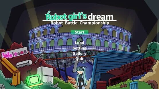 Robot Girl's Dream: Robot Battle Championship — screenshot 1