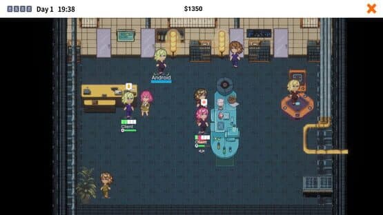 Synthetica: Cyber Club Manager — screenshot 1
