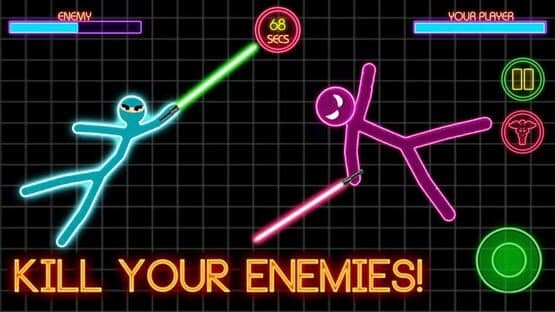 Stickman War Lightsaber Games — screenshot 1