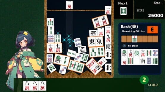 Drop Mahjong Tiles — screenshot 1
