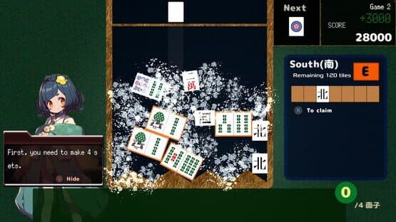 Drop Mahjong Tiles — screenshot 2