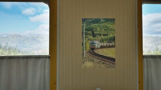 Trans-Siberian Legends: Posters in a Train Compartment — screenshot 1