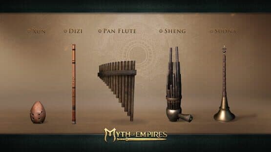Myth of Empires: Musical Instruments Pack — screenshot 2