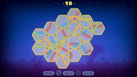 Puzzle: Lines and Knots - Free Levels Pack — screenshot 1