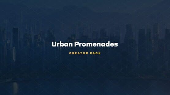 Cities: Skylines II - Creator Pack: Urban Promenades — screenshot 1
