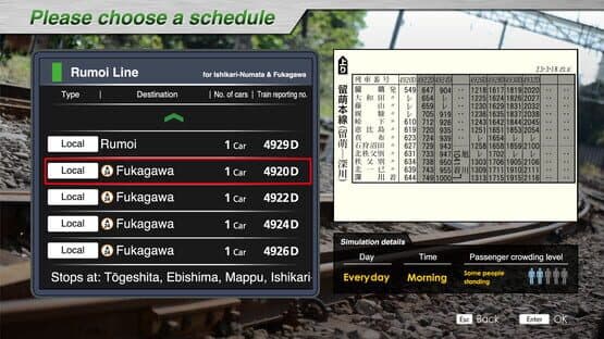 JR EAST Train Simulator: Rumoi Line (Fukagawa to Rumoi) Kiha 54-500 series — screenshot 6