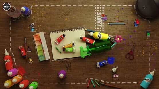 Event Race: Bob's Art Table Tracks — screenshot 1