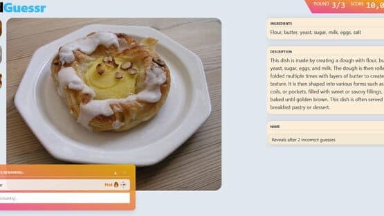 Foodguessr — screenshot 1