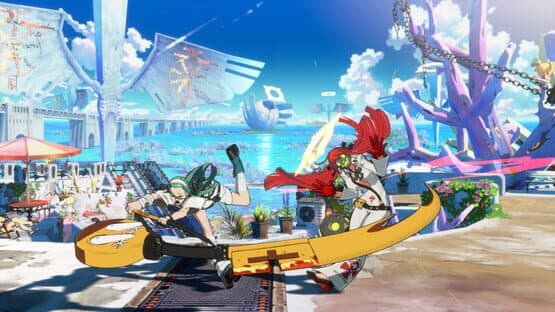 Guilty Gear: Strive - Additional Battle Stage: Fallen Prayer, Engulfed Lives — screenshot 1