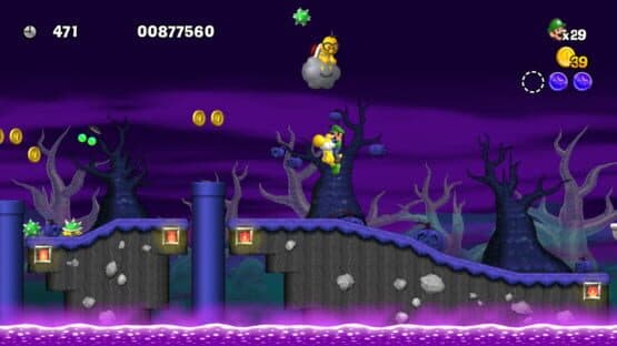 Newer Super Luigi Wii: Dark Moon - Reverse — screenshot 1