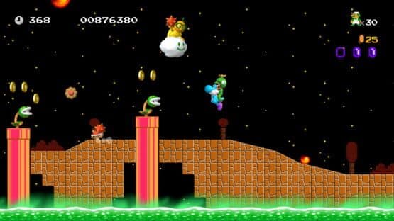 Newer Super Luigi Wii: Dark Moon - Reverse — screenshot 2