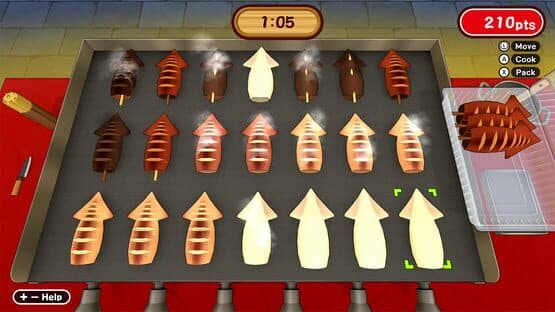Make it! Ikayaki — screenshot 2