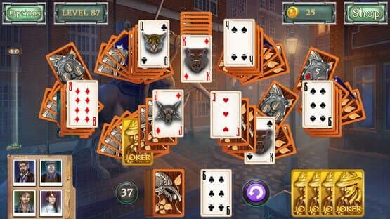 Detective Secrets Solitaire: The Curse of the Village — screenshot 1