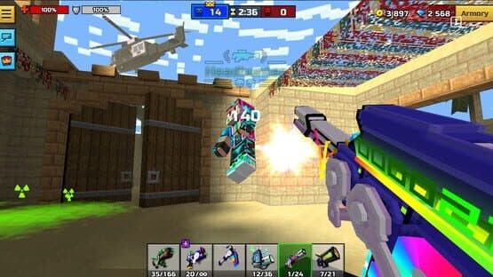 Pixel Gun 3D: RGB Hero Set — screenshot 2
