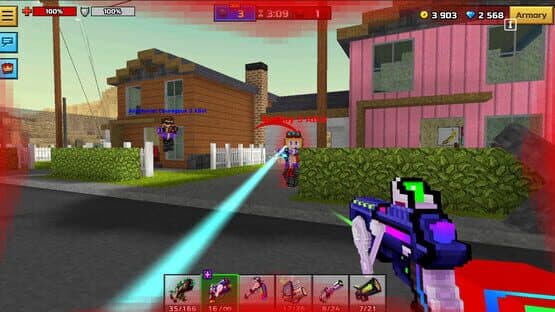 Pixel Gun 3D: RGB Hero Set — screenshot 7