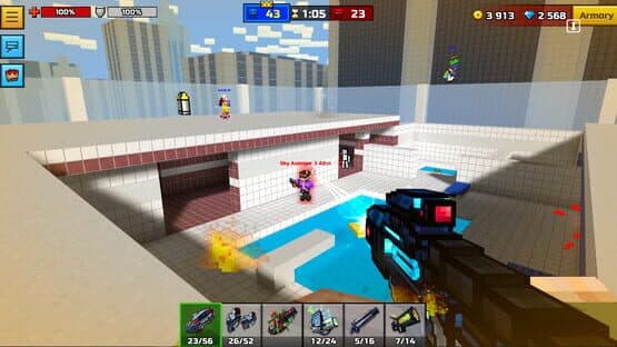 Pixel Gun 3D: Frost Dive Set — screenshot 1