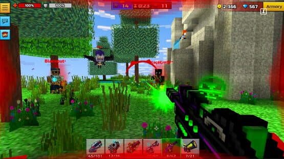 Pixel Gun 3D: Poison Retro Set — screenshot 1