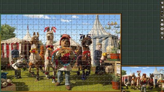 Pixel Puzzles Aardman Jigsaws: The Farmers Llamas — screenshot 3