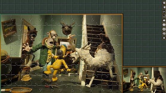 Pixel Puzzles Aardman Jigsaws: The Farmers Llamas — screenshot 5