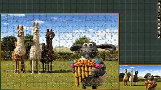 Pixel Puzzles Aardman Jigsaws: The Farmers Llamas — screenshot 7