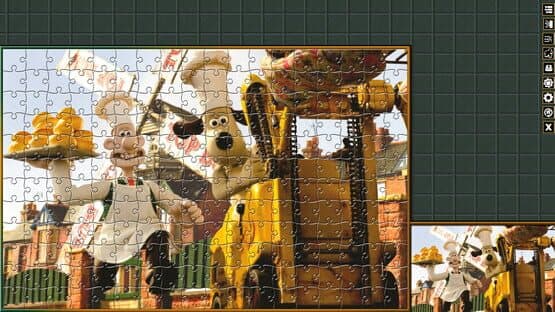 Pixel Puzzles Aardman Jigsaws: Wallace & Gromit - A Matter Of Loaf And Death — screenshot 1