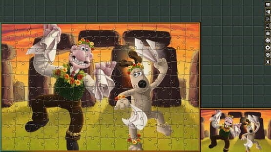 Pixel Puzzles Aardman Jigsaws: Wallace & Gromit - Vacation — screenshot 1
