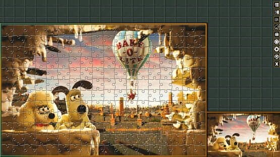 Pixel Puzzles Aardman Jigsaws: Wallace & Gromit - A Matter Of Loaf And Death — screenshot 3