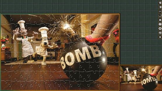 Pixel Puzzles Aardman Jigsaws: Wallace & Gromit - A Matter Of Loaf And Death — screenshot 4