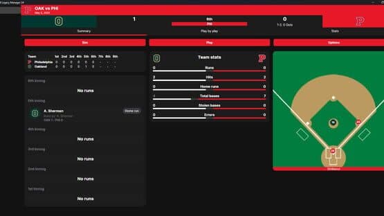 Baseball Legacy Manager 24 — screenshot 3