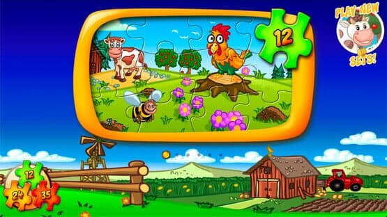Animal Farm Jigsaw Games for Toddlers, Babys and Kids — screenshot 4