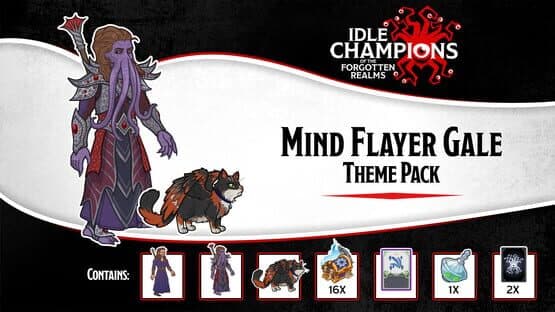 Idle Champions: Mind Flayer Gale Theme Pack — screenshot 1