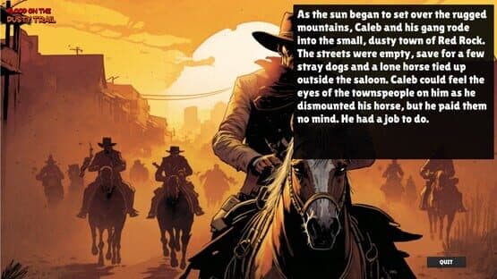 Blood On The Dusty Trail — screenshot 1