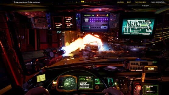 CyberTaxi: Lunatic Nights — screenshot 2