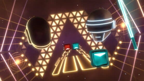 Beat Saber: Daft Punk - "The Prime Time of Your Life/The Brainwasher/Rollin'/Alive (Live 2007)" — screenshot 2