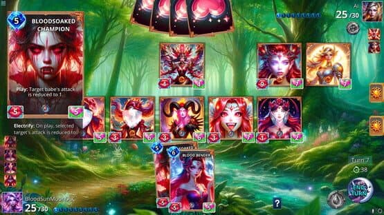 Battle Babes: Blood, Sun & Moon — screenshot 1