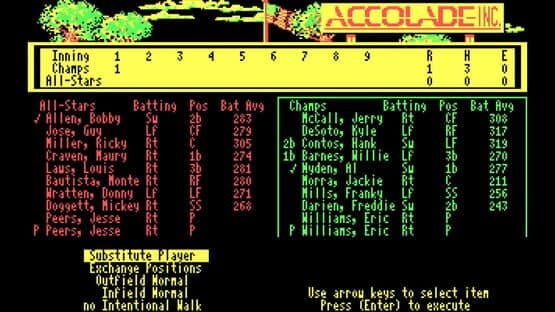 HardBall! + HardBall II — screenshot 1