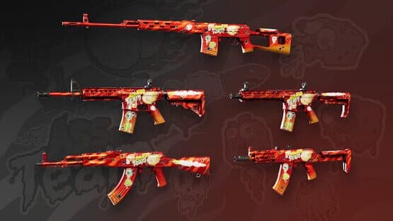 Deadside: "Ass on Fire Team" Skin Set — screenshot 1
