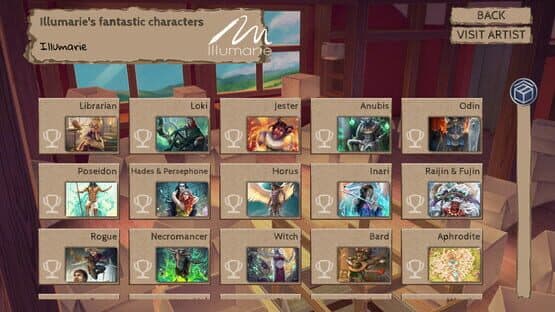 DachStudio Puzzle Box:: Illumarie's Fantastic Characters — screenshot 1