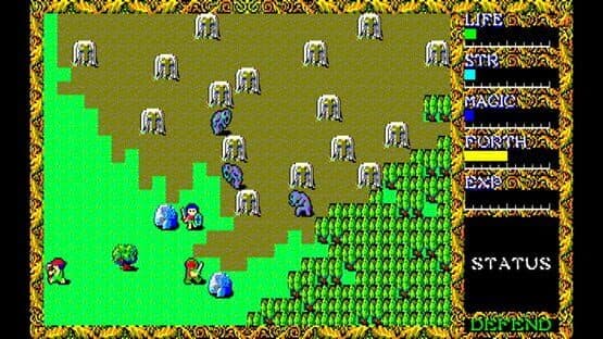 Eggconsole Hydlide II PC-8801 — screenshot 2